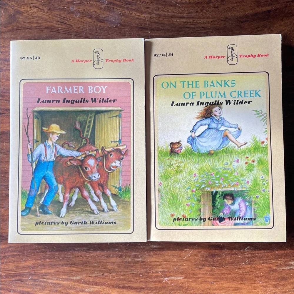 7 Little House Books By Laura Ingalls Wilder Kids Chapter Paperback Vintage 1981 - Picture 9 of 14